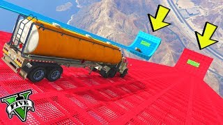 GTA 5 ONLINE 🐷 MEGA RAMPA CON CAMION  🐷 CATTURA 🐷N62🐷 GTA 5 ITA 🐷 DAJE [upl. by Nirred]