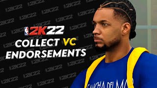 WHERE TO PICK UP VC ENDORSEMENT CHECKS IN NBA 2K22 CURRENT GEN — PURSER’S DESK  OFFICE  PS4 [upl. by Odanref]