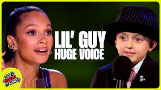 YOUNGEST Contestants With BIG Voices on BGT [upl. by Nad]