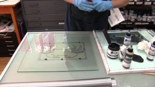 Hand Printed MultiColor Drypoint Printmaking with Akua Inks [upl. by Phillie]