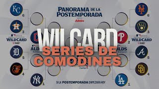 🔴 SERIES DE COMODINES TODO DEFINIDO ⚾​ WILCARD 2024 FORMATO EQUIPOS HORARIOS [upl. by Okimuk387]