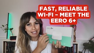 Amazon eero 6 Mesh WiFi Router Review – Fast Reliable Coverage [upl. by Atalayah197]