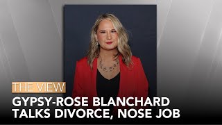 GypsyRose Talks Divorce Nose Job  The View [upl. by Amber]