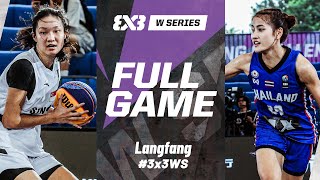 Singapore 🇸🇬 vs Thailand 🇹🇭  Full Pool Game  FIBA 3x3 Womens Series Langfang Stop 2024 [upl. by Peckham]