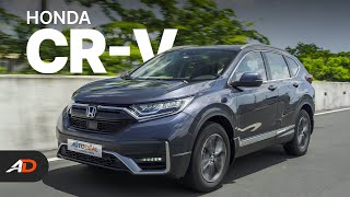 2021 Honda CRV Review  Behind the Wheel [upl. by Ellerahc]