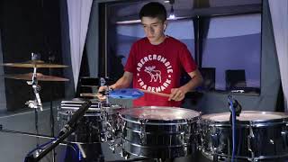 Te Va A Doler  Maelo Ruiz  cover timbal [upl. by Suoivatram]