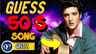 Guess the 50s SONG  quiz  trivia  test [upl. by Shotton114]