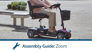 Zoom Travel Mobility Scooter  CareCo Assembly Guides [upl. by Sillsby425]