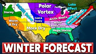 UPDATED  Winter Forecast 2024  2025 2 [upl. by Nilyam]