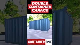 How To Build Double Container Garage [upl. by Eenattirb]