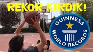 5 BASKET DÜNYA REKORU DENEMESİ REKOR İÇERİR [upl. by Ahselyt]