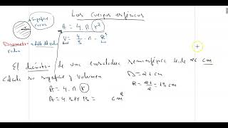 Temas claves de matemáticas para graduado en ESO y acceso a grado medio los cuerpos esféricos [upl. by Irap]