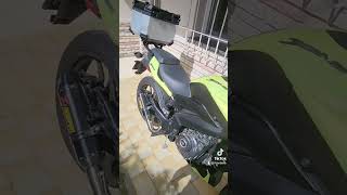 Dominar con escape akrapovic símil gopro automobile motovlog techhouse [upl. by Strait]