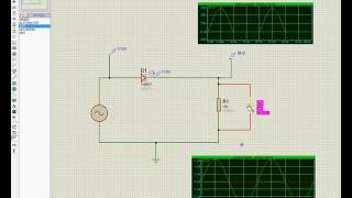 redressement simple alternance et condensateur de filtrage [upl. by Sikata690]