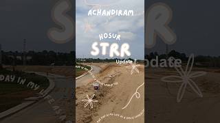 Satellite town ring road Hosur side status update nitingadkari bharatmala infrastructure roads [upl. by Tenay525]