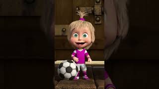 Gerçek futbol hayranları ⚽🎉 BirGolYeter maşakocaayı bebekvideoları bebek kids mashaandthebear [upl. by Tavia]