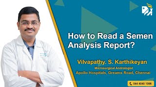 How to Read a Semen Analysis Report [upl. by Nahtnoj]