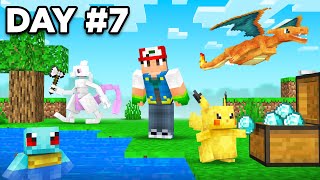 ⁠I Found All The RARE POKÉMON In Minecraft Saga Pixelmon [upl. by Elvyn]