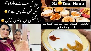 High Tea Party menu idea  Karachi Pakistan  family vlog  Niliz Cook Book [upl. by Nolita]