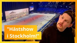 VLOGG  Hästshow i Stockholm  Syster amp Personlig assistent [upl. by Refinney]