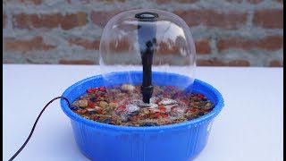 How to Make Tabletop Water Fountain  Its Amazing [upl. by Sillad]