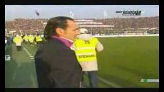 Minuto di silenzio prima di Fiorentina  Inter 2007 [upl. by Cristionna]