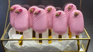 Magnums cake rose girly hyper facile  La recette pour les nuls [upl. by Sue455]