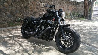 harley Davidson forty eight 1200 2018 Black [upl. by Azalea15]