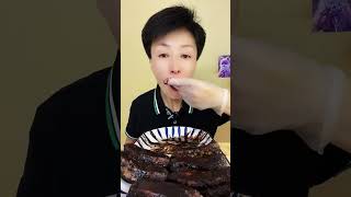 ASMR MUKBANG CHOCOLATE ECLAIR [upl. by Theobald859]