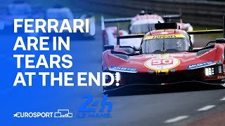 “ONE OF THE TOUGHEST LE MANS EVER” 💨  Le Mans 24 Hour 2024 Race Finish  Eurosport [upl. by Harrus]