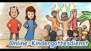 Online Kindergottesdienst 3 Mai  wir pfingsten vor [upl. by Eidnalem]