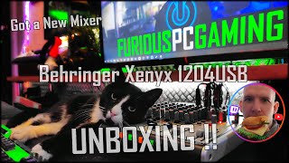 Behringer Xenyx 1204USB unboxing [upl. by Yhtuv230]