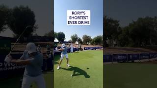 Rory McIlroy’s TEN YARD drive 👀 [upl. by Relyk]