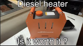 DIESEL HEATER 5KW MAXPEEDINGRODS UNBOXING AND SETUP FOR MY SHEDS MAY GET ONE TO RUN MY HOUSE HEATING [upl. by Lydia]