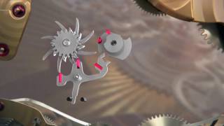 Omega CoAxial Escapement Explained [upl. by Arihday]