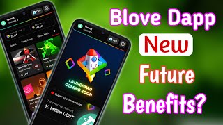 Blove Dapp New Future  Blove dapp launchpad  Blove dapp new update [upl. by Leiuqese738]