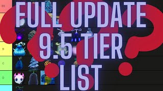 COMPLETE UPDATE 95 FRUIT TIER LIST GPO [upl. by Loggins818]