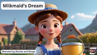 The Milkmaids dream story for kids in english  bedtime stories [upl. by Nabetse]