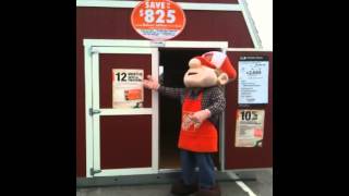 Tuff Shed Home Depot TB600 Homer Approved [upl. by Donn]