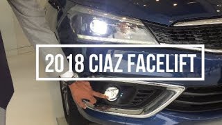 ciaz 2018 facelift  new ciaz 2018  ciaz delta and alpha  price features  models [upl. by Muslim740]