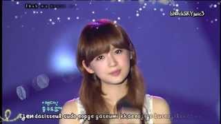 Davichi  I Made an Accident LIVE eng sub  roman [upl. by Anilag]