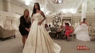 Wedding Dress Tips  Timeless Satin Ball Gown  Say Yes to the Dress [upl. by Asseral208]