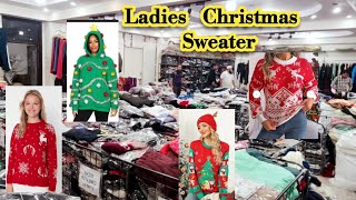 ladies Christmas Sweater  Call  7428073711 [upl. by Gibbon179]