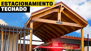 Construcción de estacionamiento techado I Parte 2 [upl. by Kowalski]