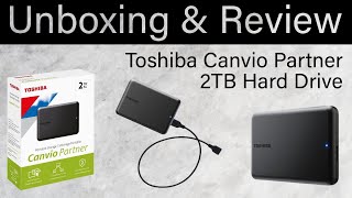 Reviewing the Toshiba Canvio Partner Hard Drive  is it worth it [upl. by Tatiana]