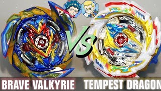 SPARKING VALT VS DRUM  Brave Valkyrie Ev 2A VS Tempest Dragon Cm 1A  Beyblade Burst Sparking [upl. by Hanschen356]