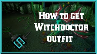 RuneScape  How to get the Witchdoctor Robe and Mask [upl. by Rodama]