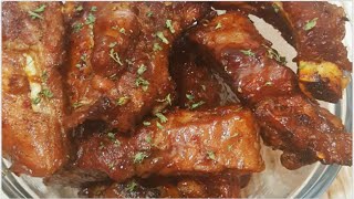 How to cook oven baked bbq ribs  Fall off the bone ribs The Best Bbq ribs  Bbq ribs ideas [upl. by Codie]