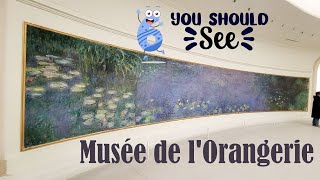 Orangerie Museum  Six You Should See w Facts and Explanation Musée de lOrangerie Paris [upl. by Prudi]