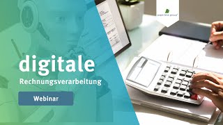 Digitale Rechnungsverarbeitung – Rechnungsdaten automatisch auslesen amp erfassen lassen  Webinar [upl. by Cecilius50]